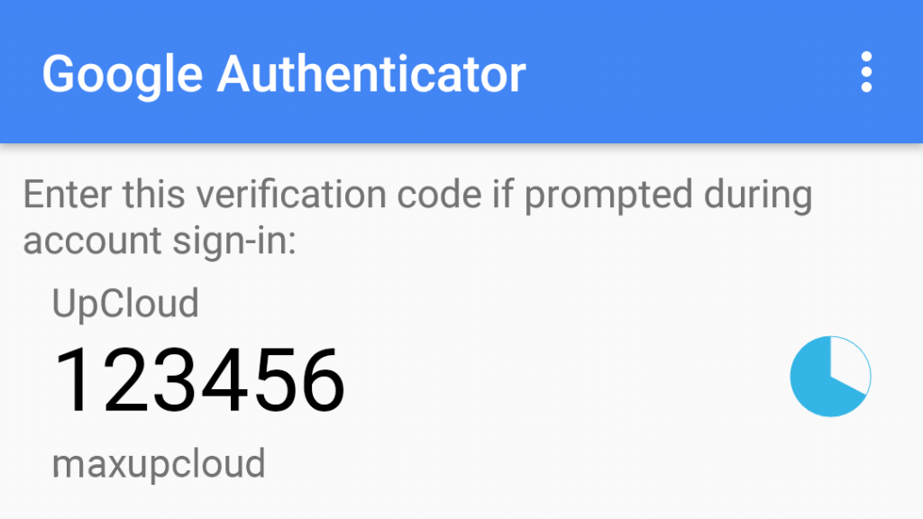 Google authenticator