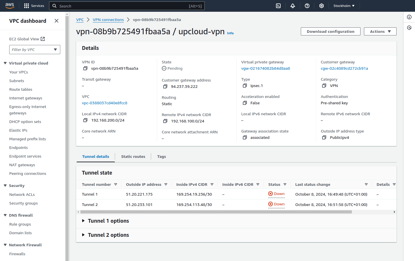 aws-vpn-connection-status-idle