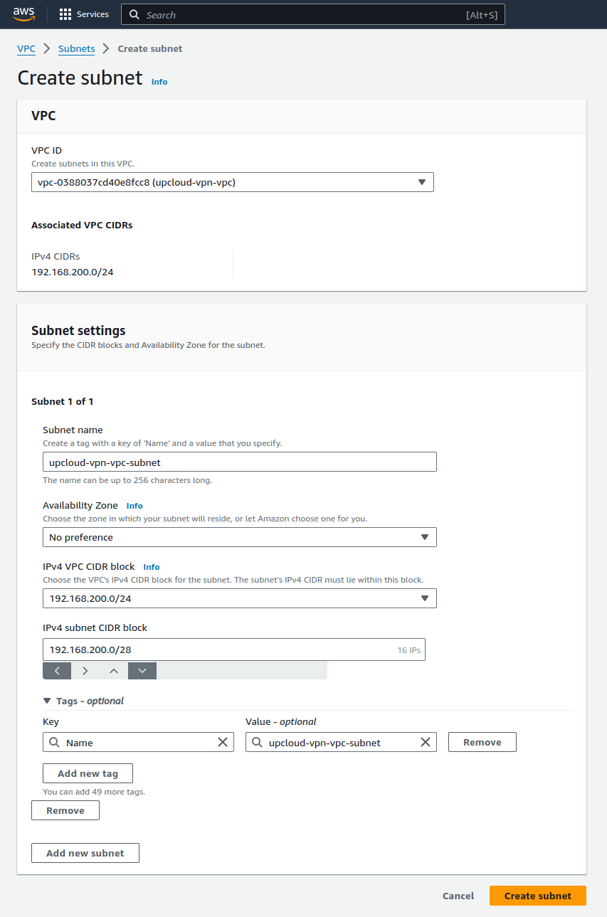 aws-ec2-create-subnet