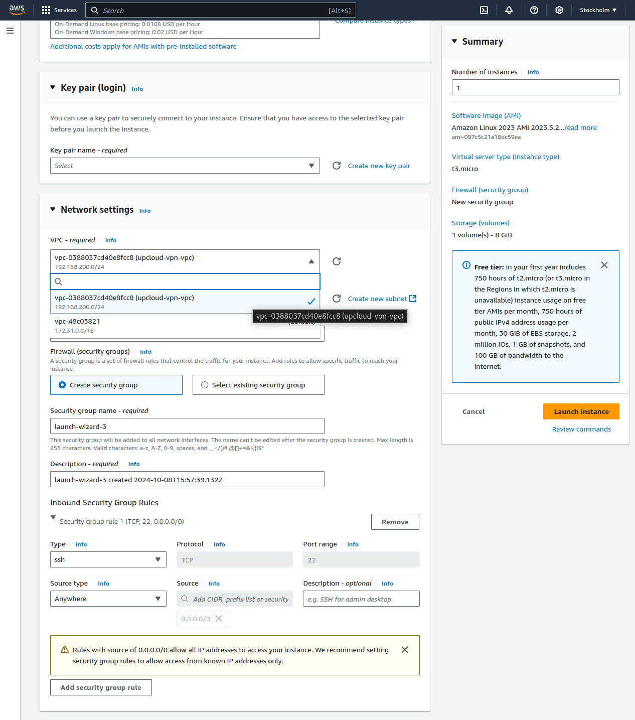 aws-ec2-deploy-attach-vpc