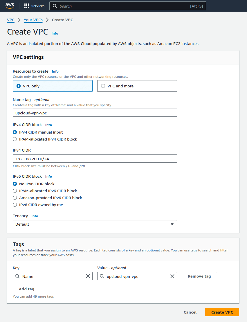 aws-vpc-create-vpc