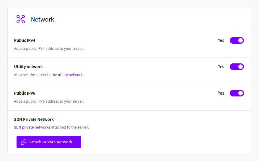server network