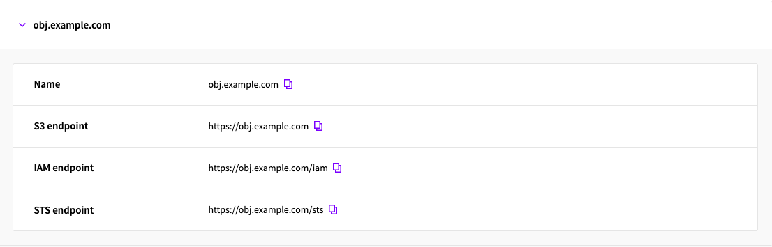 Custom domain endpoints