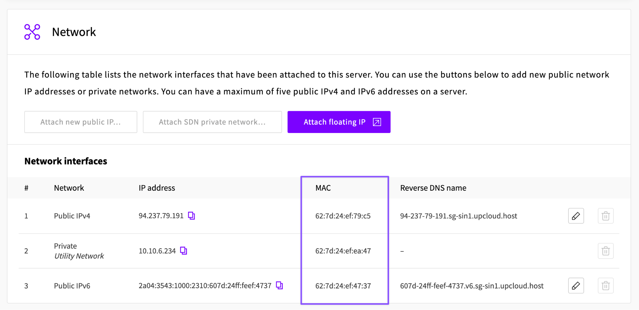 Example of a Netplan network configuration file for Ubuntu 22 and later using MAC addresses from the server
