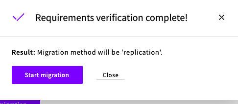 PostgreSQL migration verification results