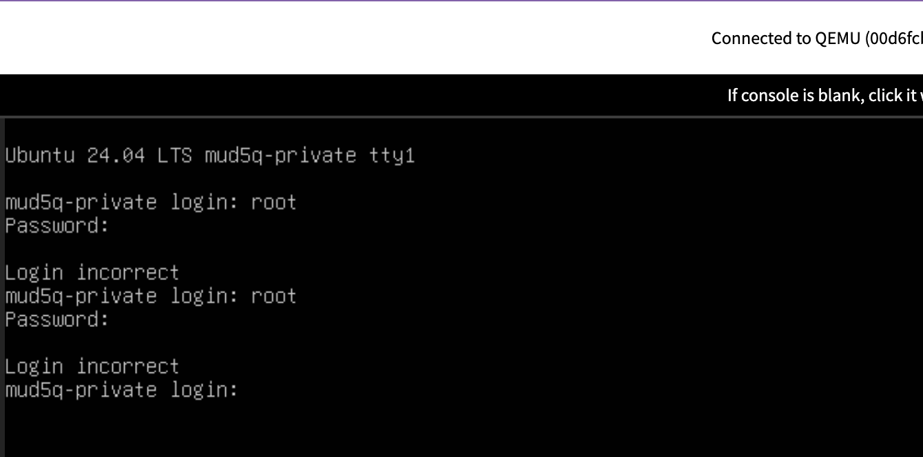 User forgot their root password