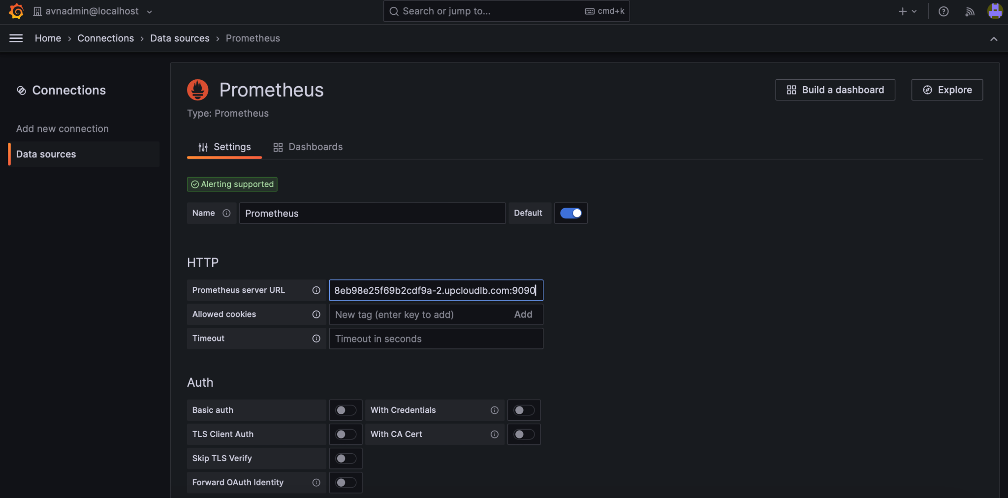 How To Connect Grafana On Aiven With Managed Kubernetes® On UpCloud ...