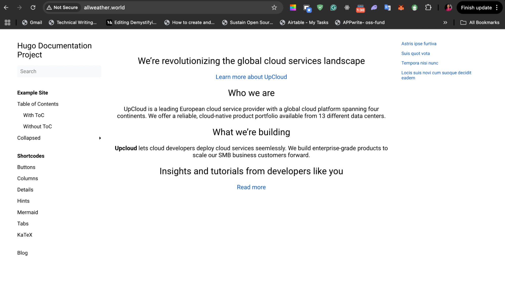 14 hugo documentation site - How to Deploy and Configure Hugo for Fast and SEO-Friendly Static Websites