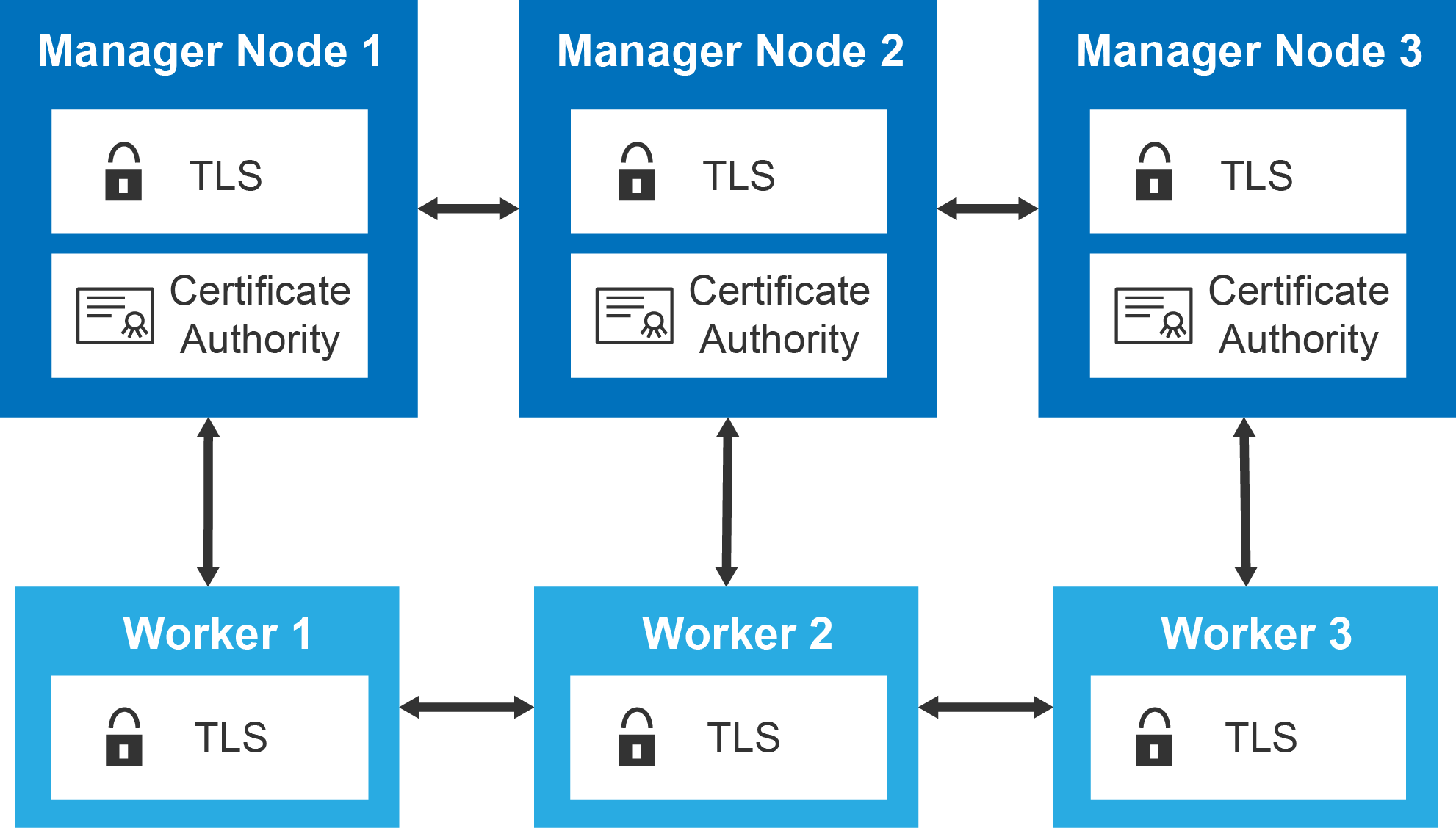 Swarm automatic TLS