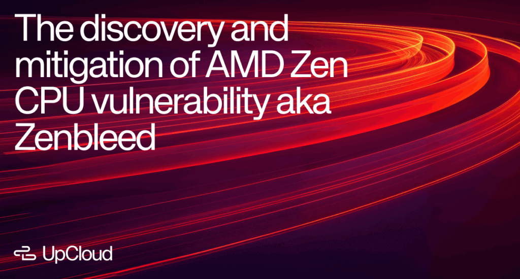 Thumbnail for a blog post highlighting the discovery and mitigation of Zenbleed.