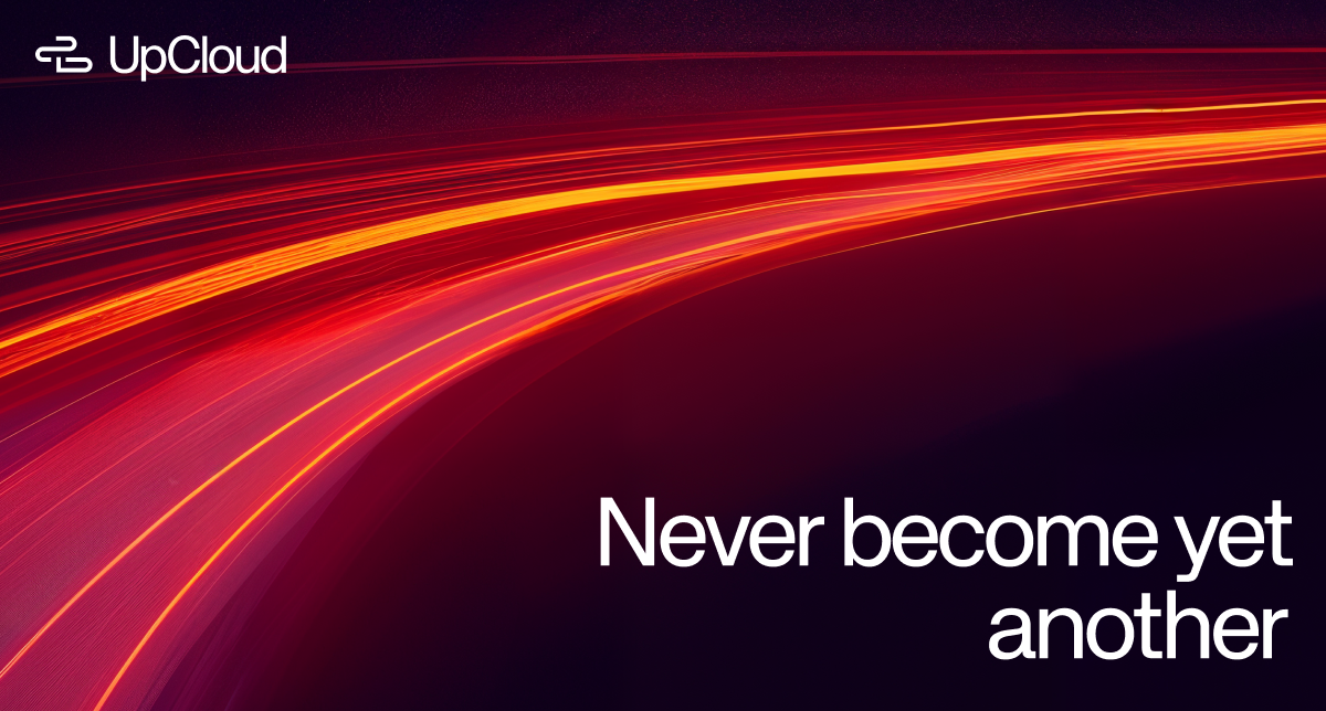 Never become yet another.