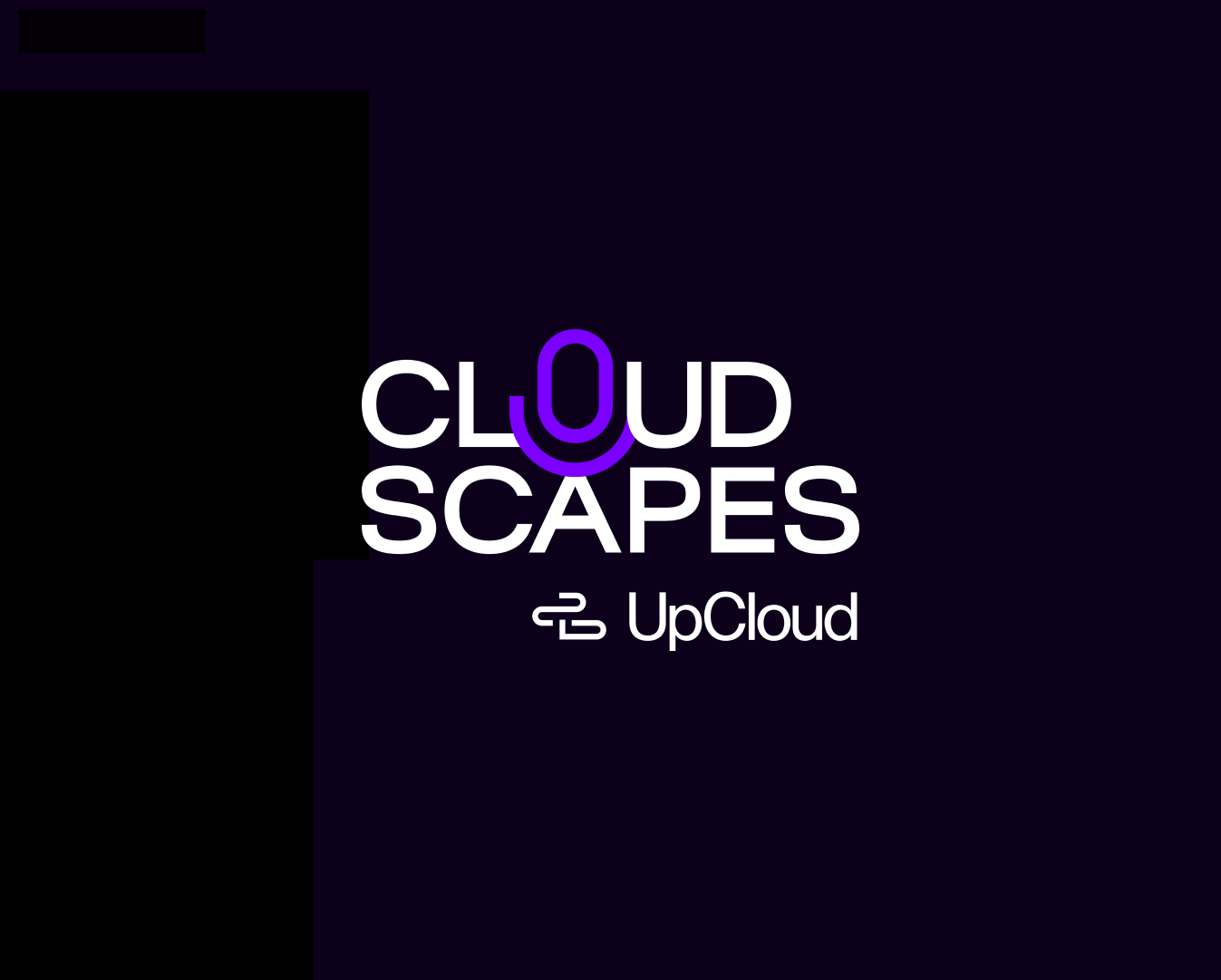 Stylish logo for Cloudscapes service