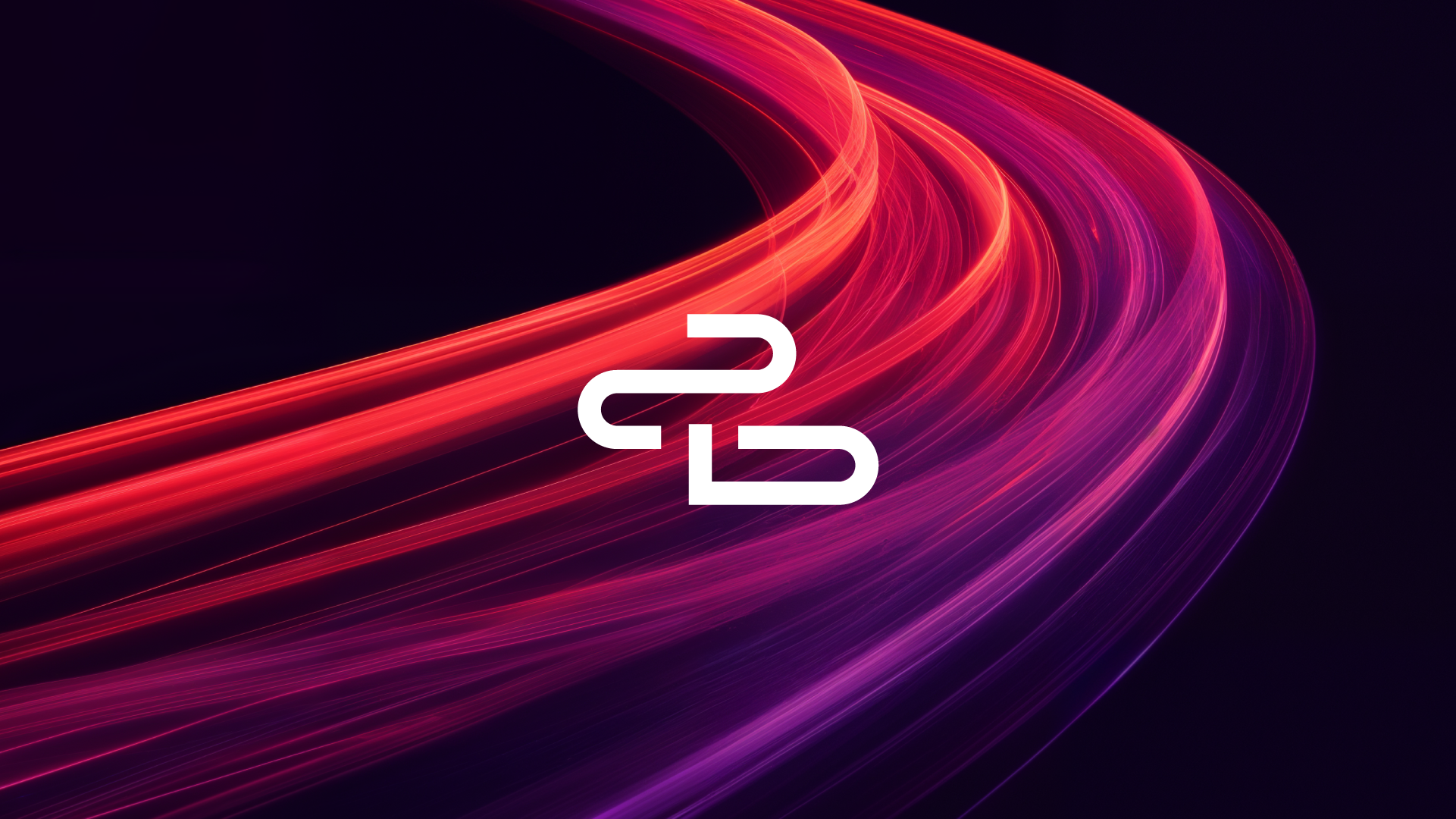 Data trail background with UpCloud logo