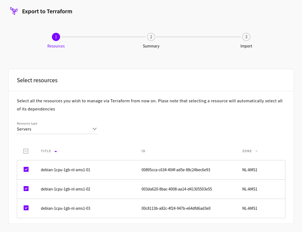 dev export terraform - How to make the most of UpCloud Developer plans