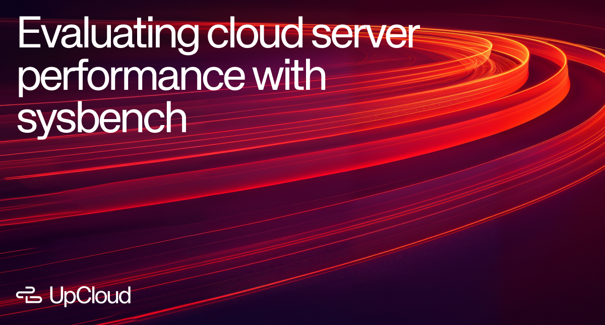 Evaluating cloud server performance with sysbench.