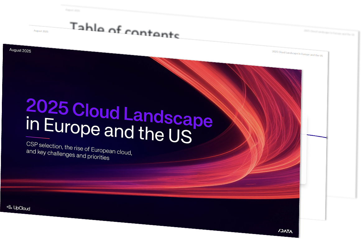 2025 Cloud Landscape report cover page
