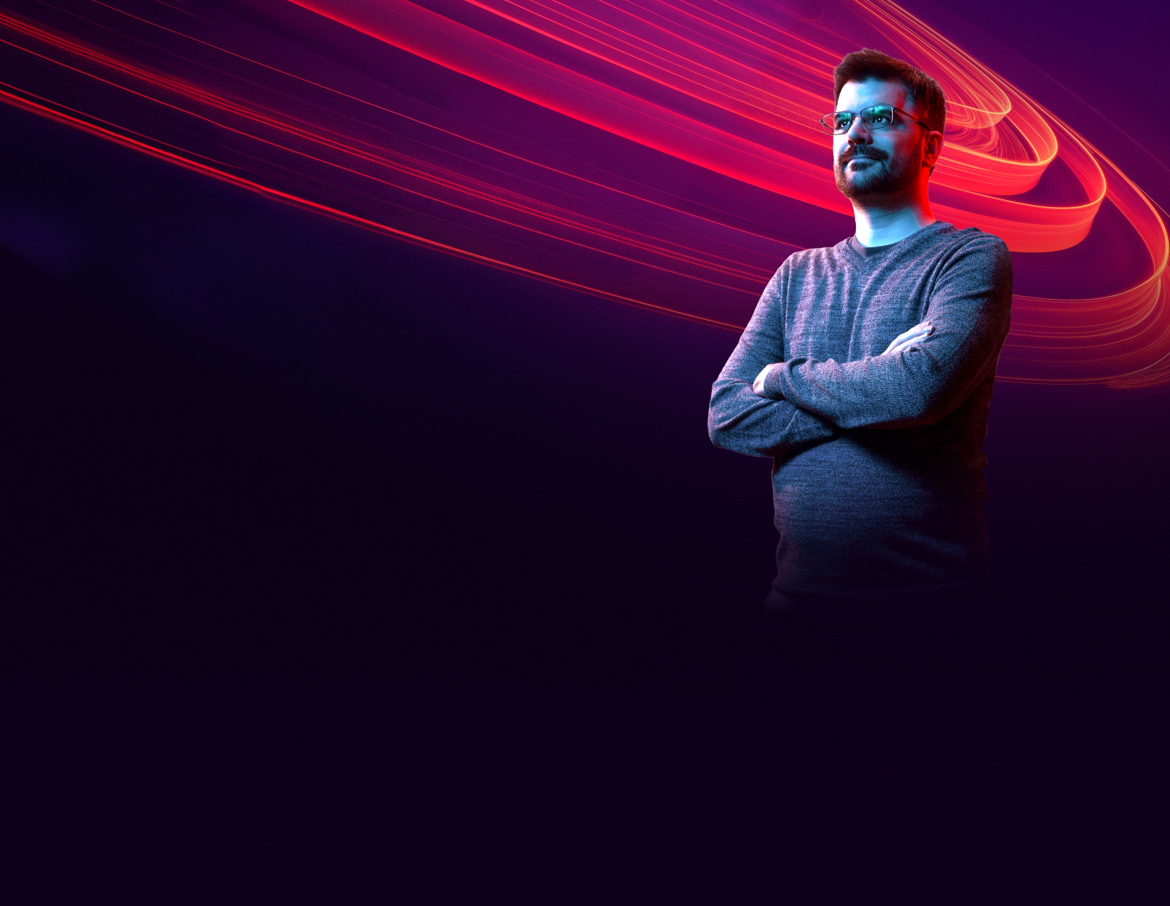Hero shot of Taylor, for product pages.