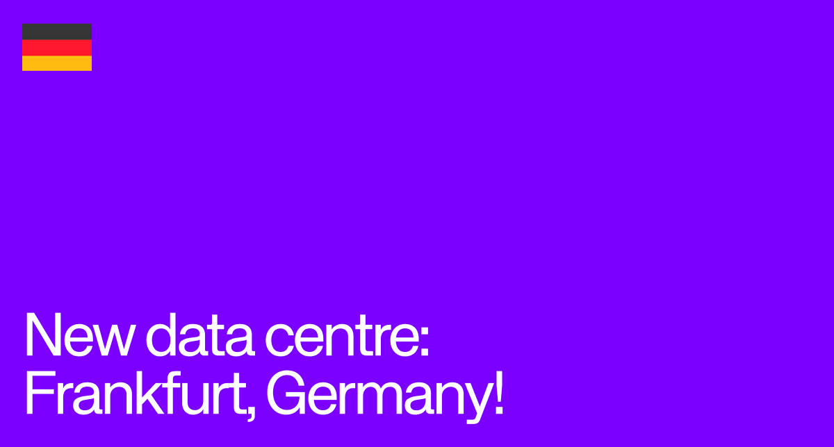 Introducing UpCloud's new data centre in Frankfurt, Germany.