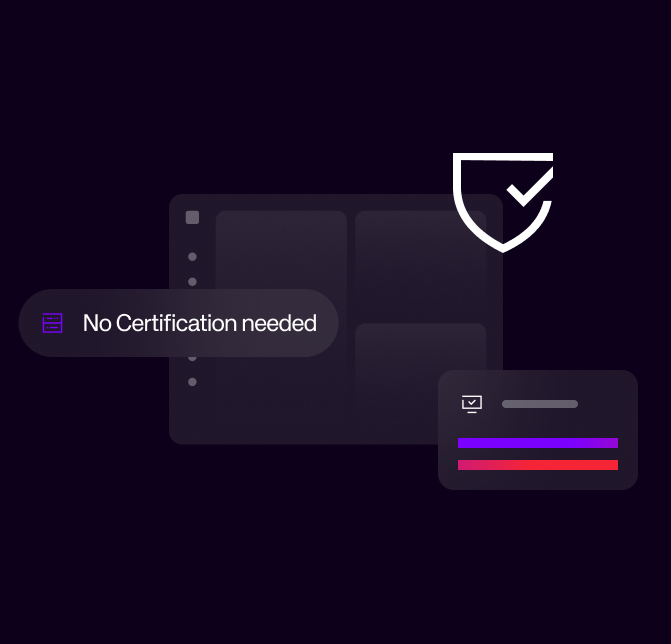 Certification not required.