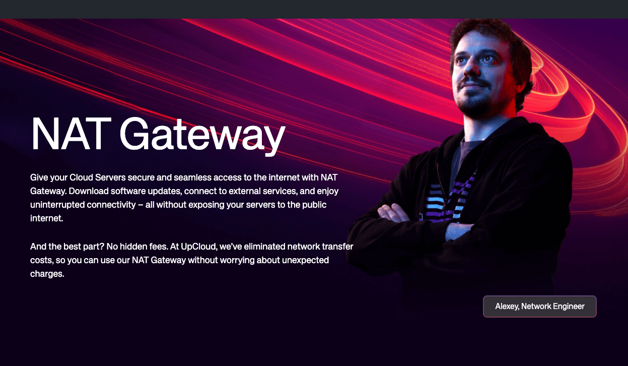 UpCloud NAT Gateway | Secure And Seamless Internet Access