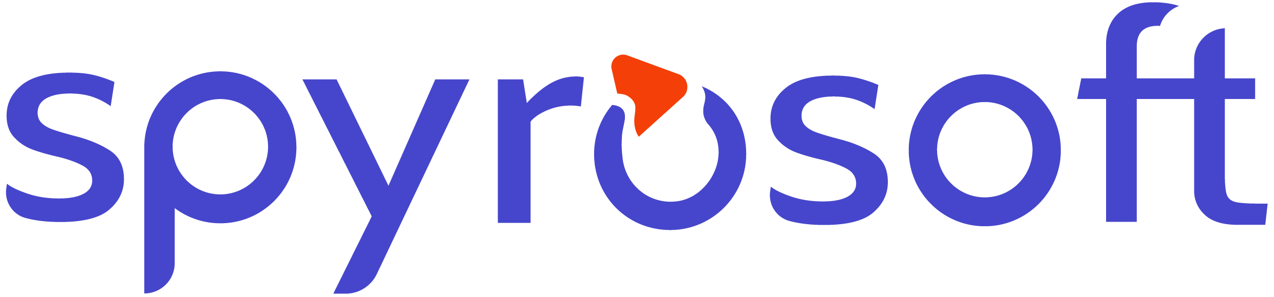 spyrosoft logo blue