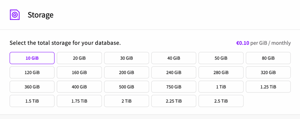 storage plans - What You Get When You Choose UpCloud’s Managed Databases