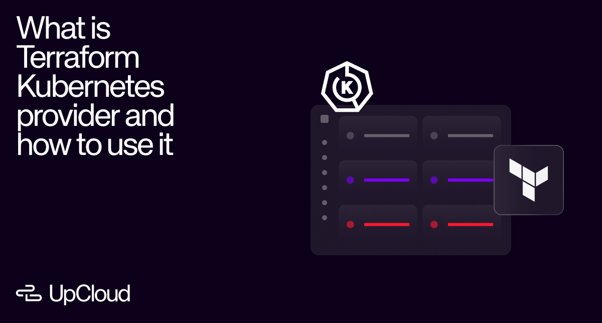 Blog post: "What is Terraform Kubernetes provider and how to use it".
