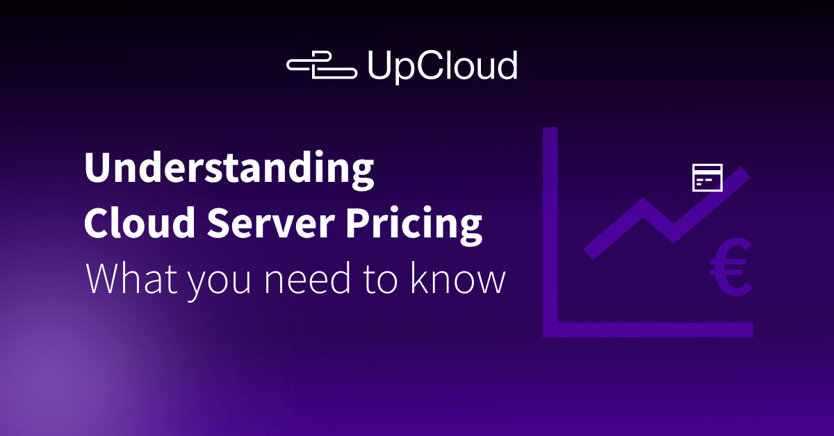 Understanding cloud server pricing