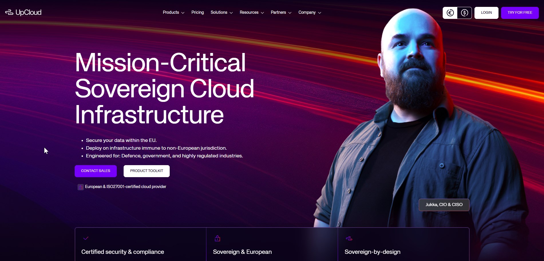Sovereign Cloud Infrastructure For Defense And Security