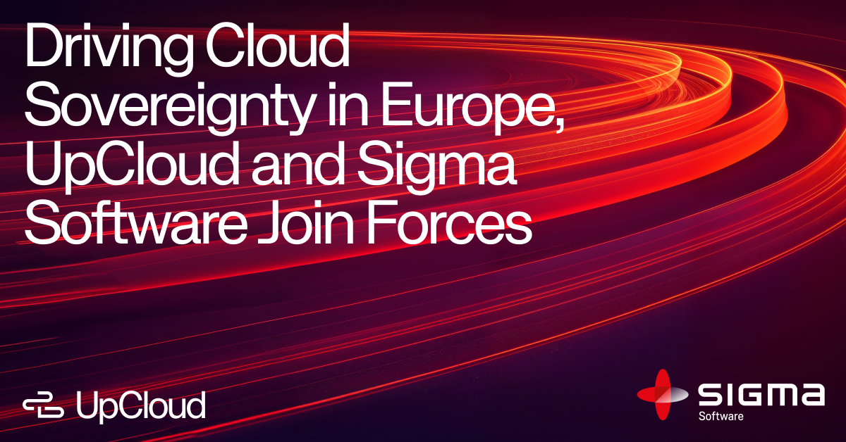 Partnership announcement blog post with Sigma Software.