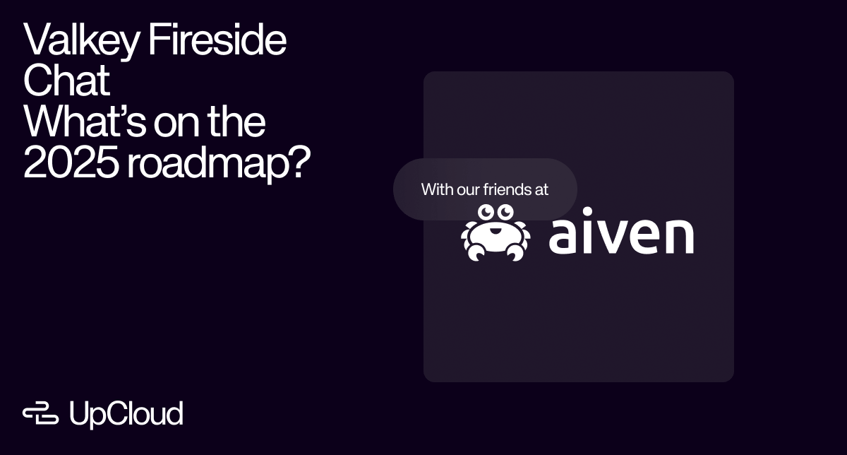 Recap of fireside chat with Aiven.