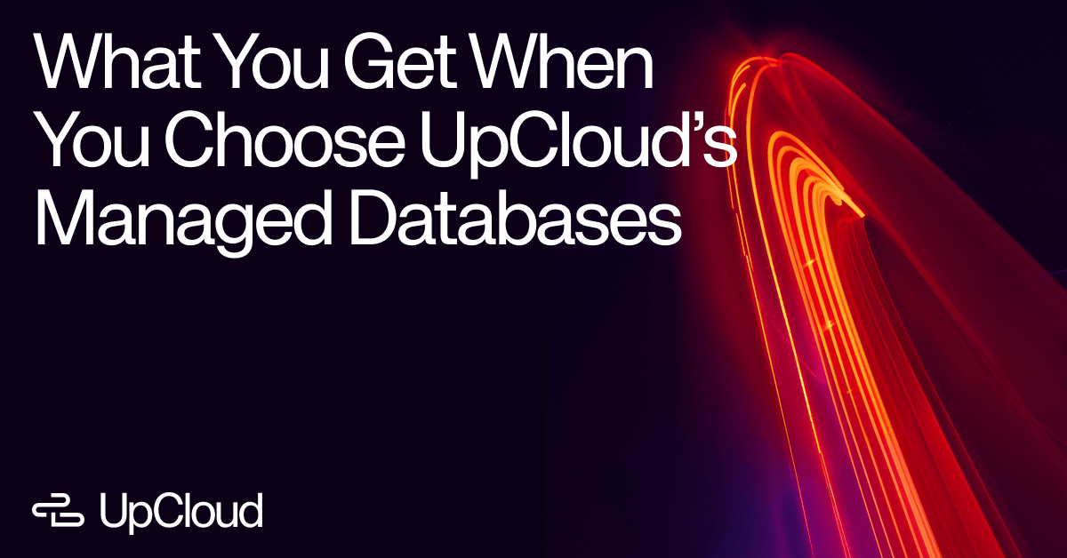 What You Get When You Choose Upcloud Managed Databases - Gpu Servers