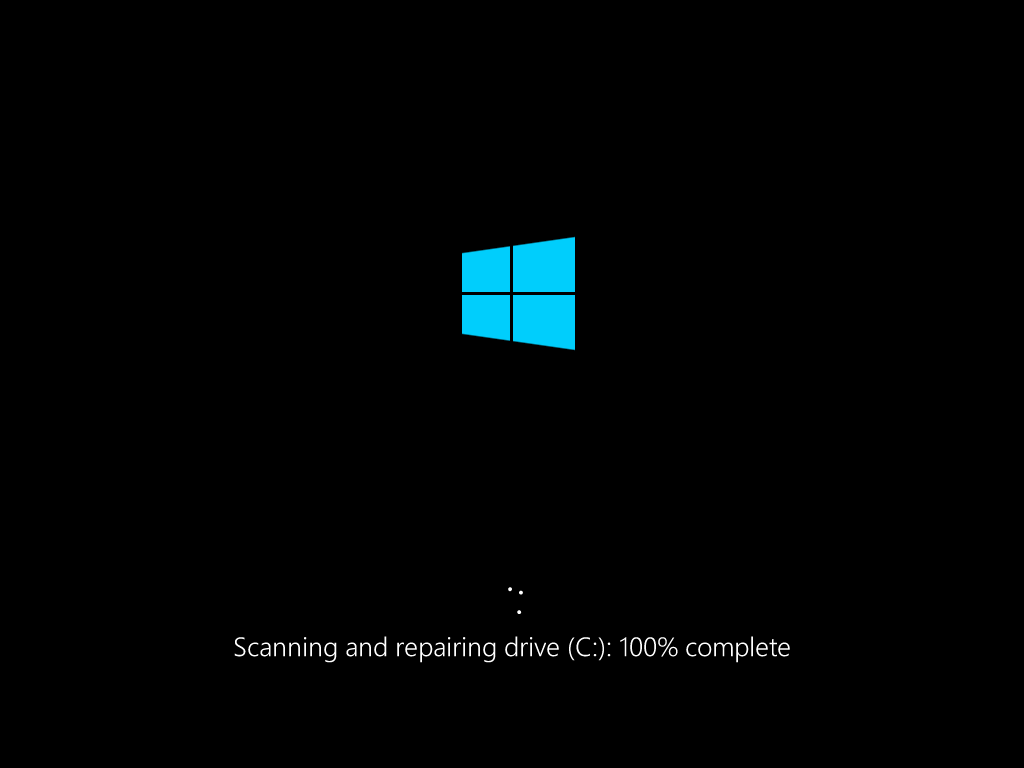 Windows Server initializing