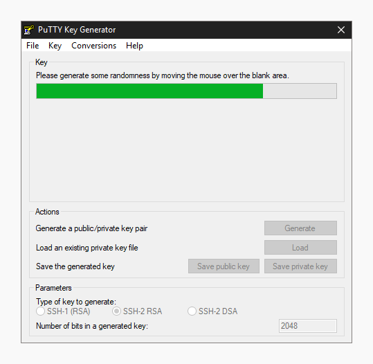 download putty ssh keygen