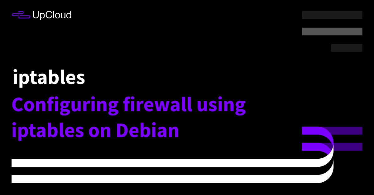 Удалить iptables debian 9