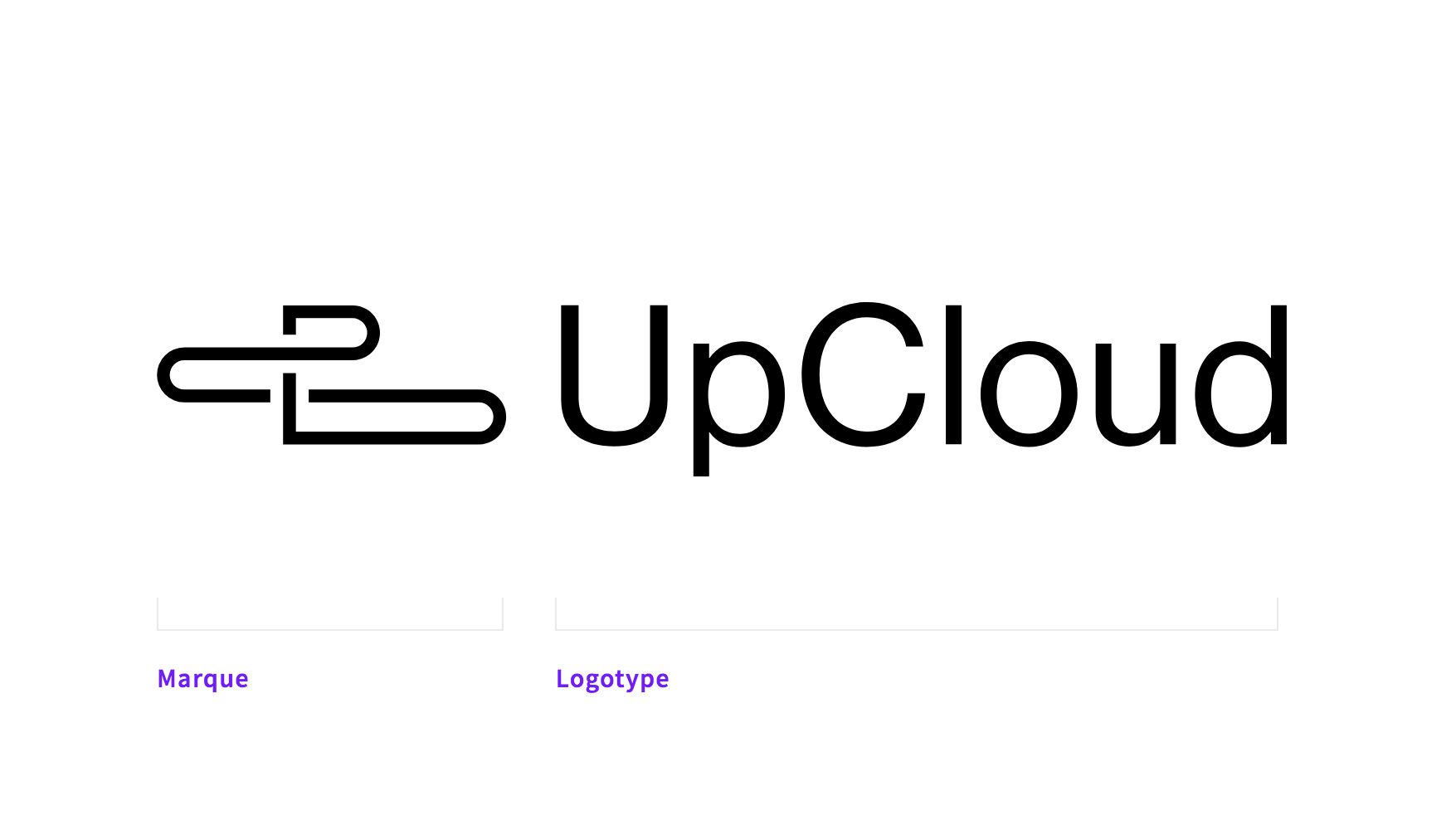 UpCloud logo margue with logotype