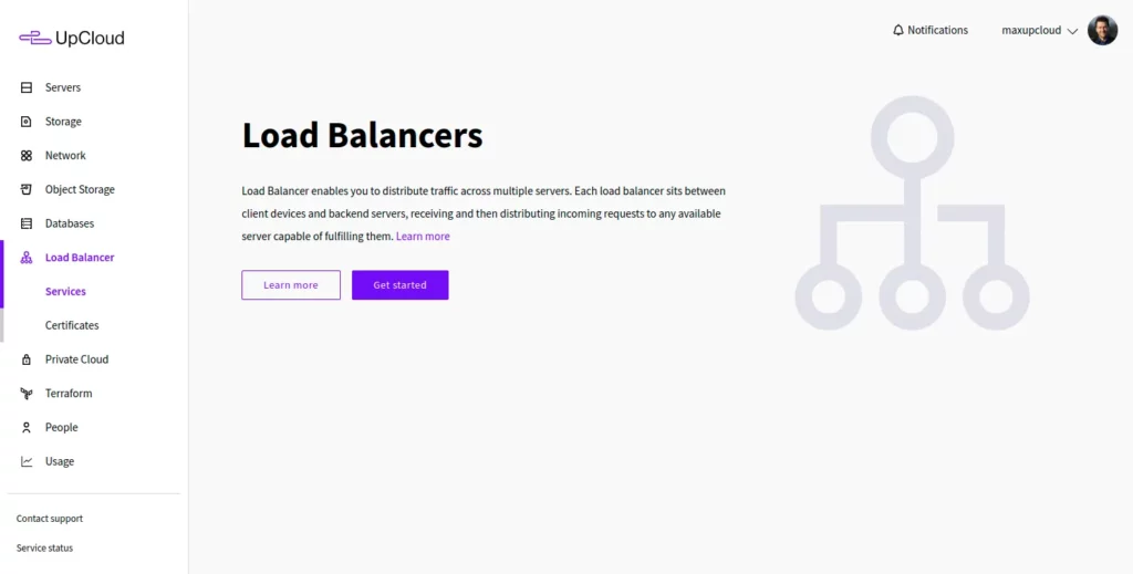 Getting started with Managed Load Balancer